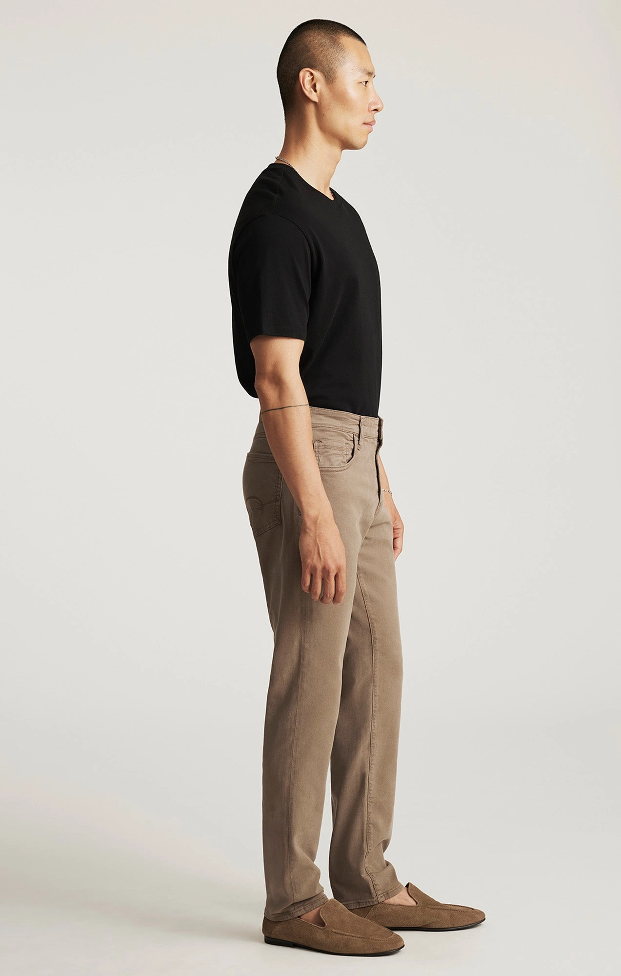 STEVE ATHLETIC FIT IN TIMBER LUXE TWILL Non Bulk