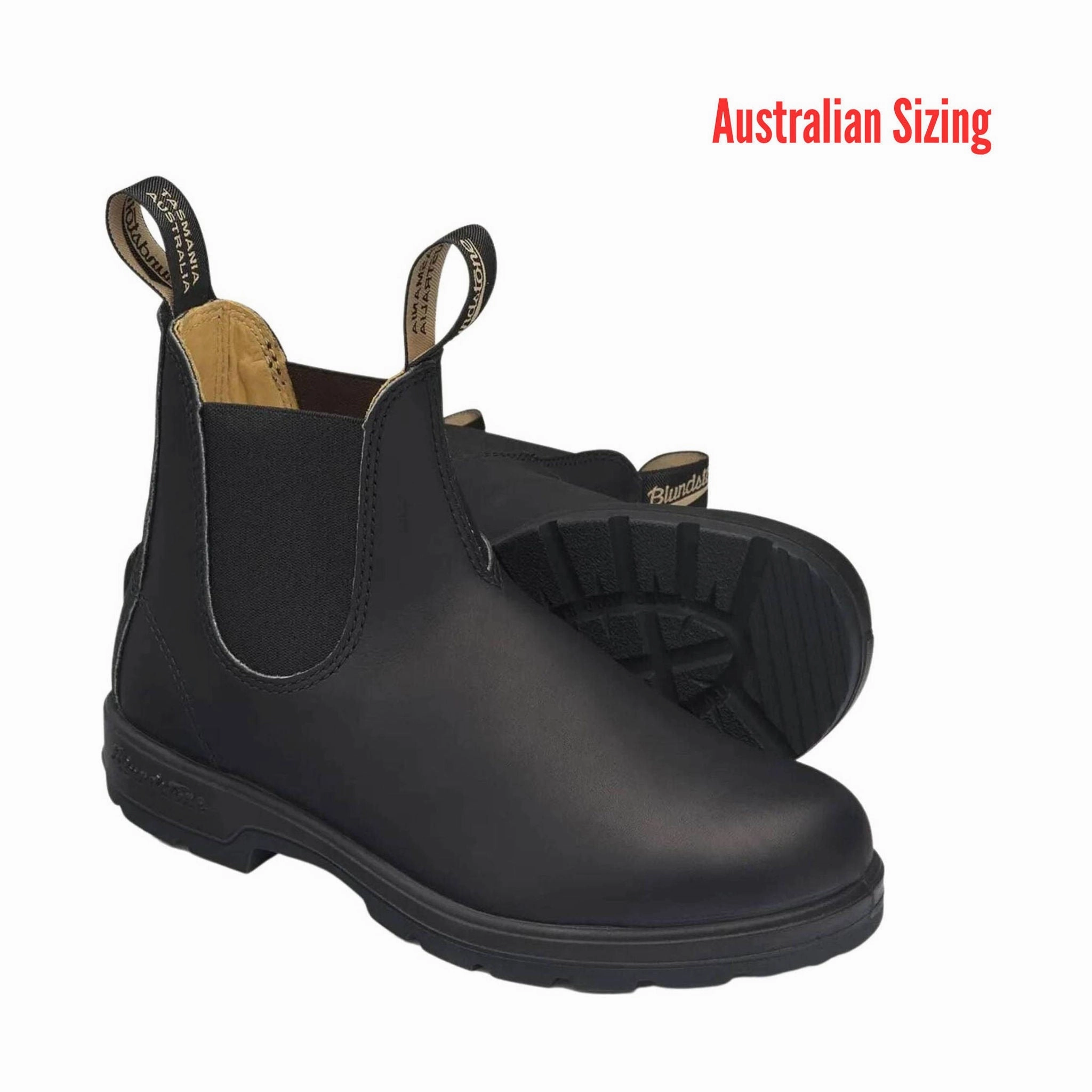 Blundstone Classic Original 550 Boot - Black Protective Finish All Day Wear