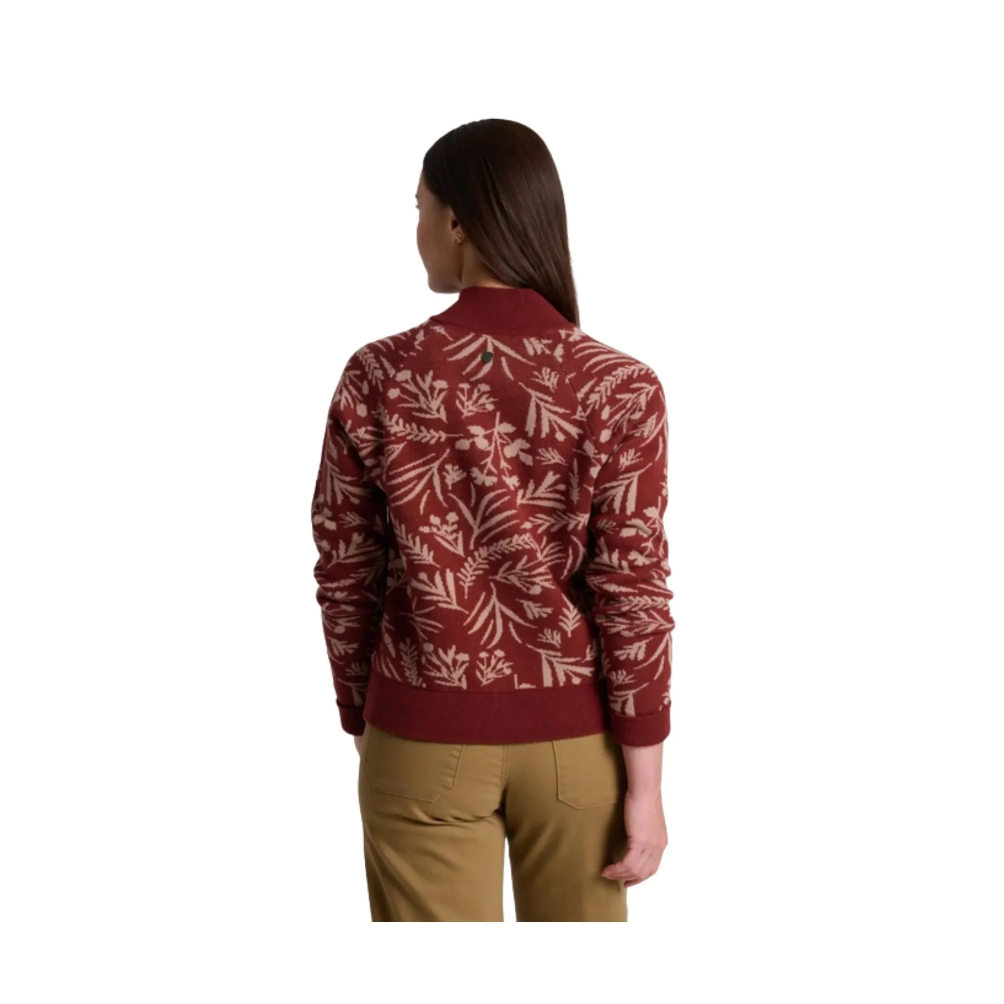 Kuhl Women's Viola Sweater - Cherrywood Relaxed Layers