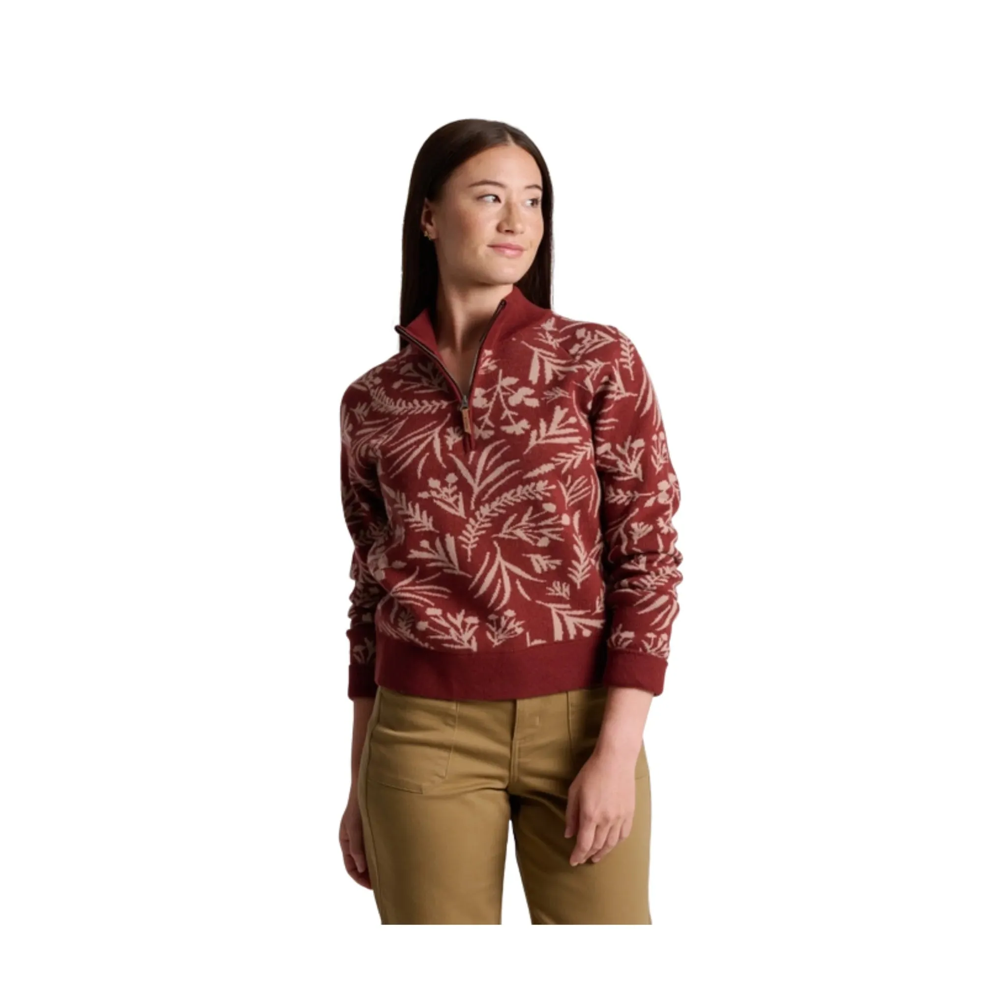 City Cool Kuhl Women's Viola Sweater - Cherrywood
