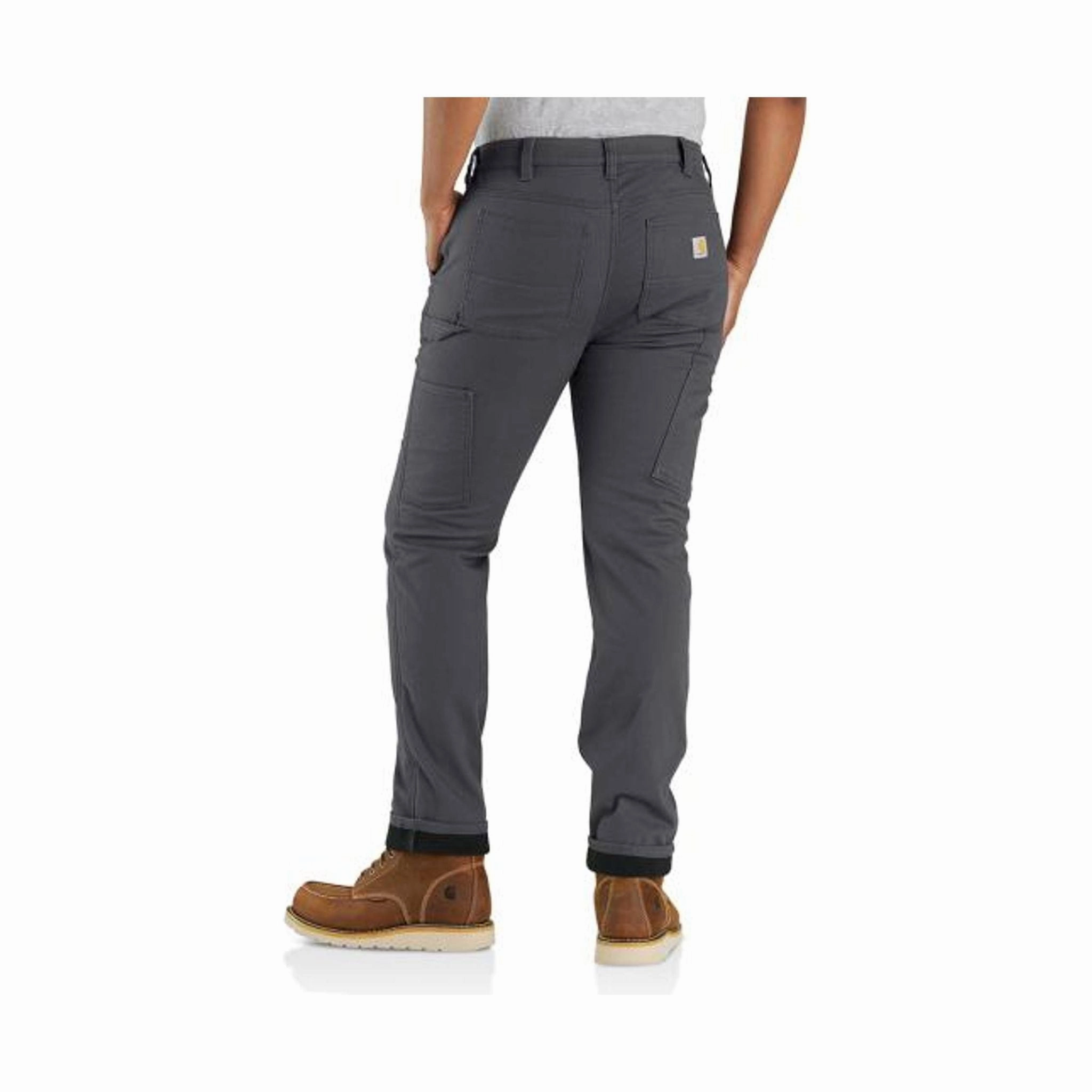 Convertible legs SeamlessPocketDesign Carhartt Women's Fleece Lined Pant - Tarmac