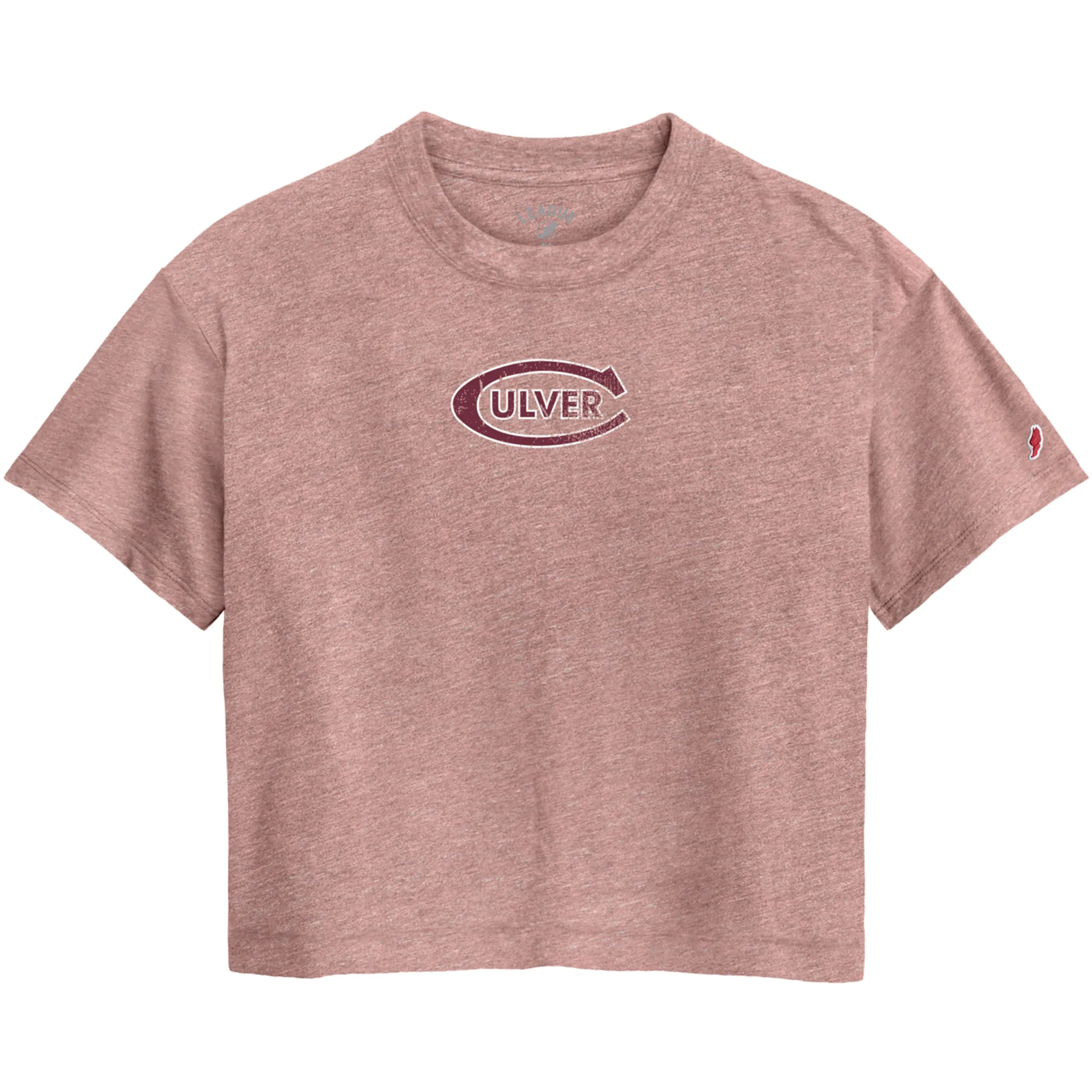 Women's Intramural Midi Tee - Dusty Rose Cozy Fit Design Lightweight Fabric