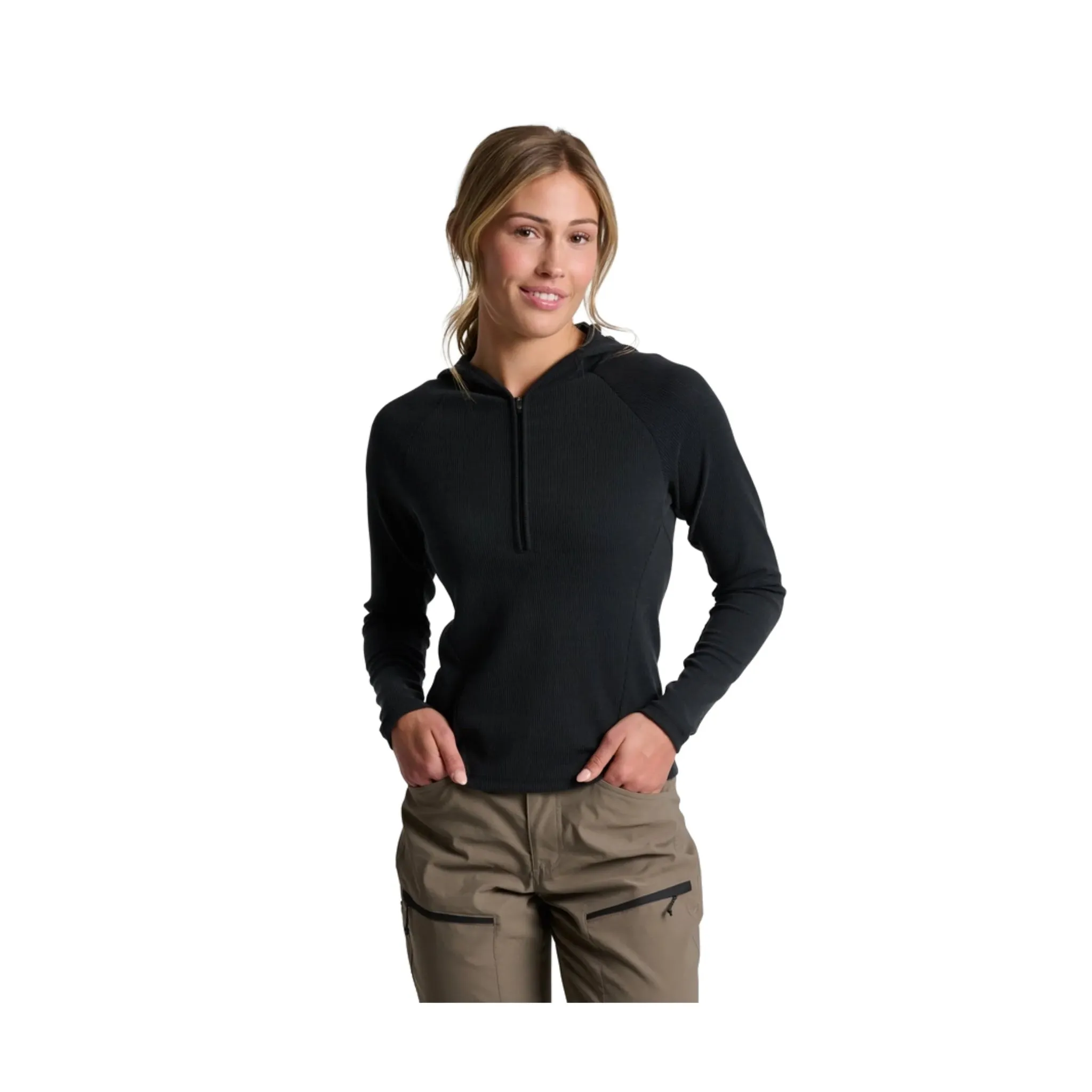 Kuhl Women's Remi Half Zip Hoody - Black product gift worthy appeal