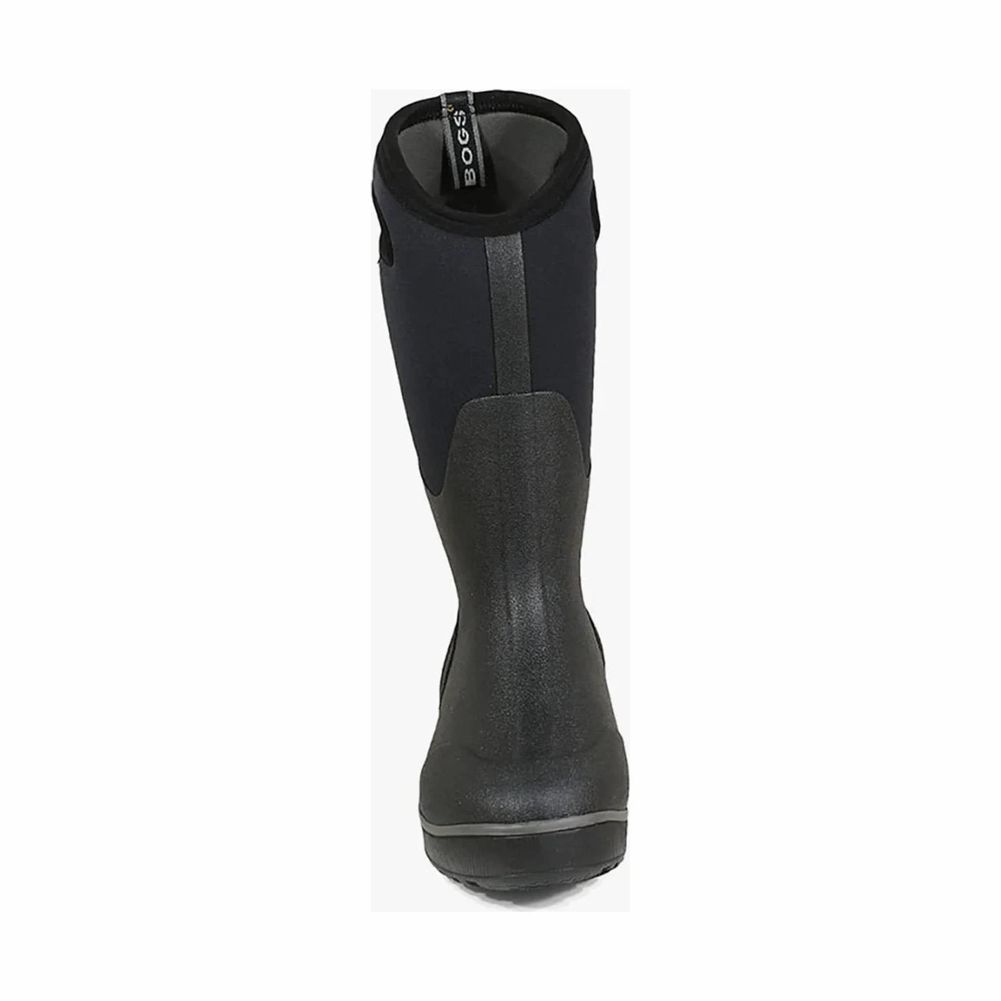 Bogs Women's Classic Ultra Tall Insulated Rain Boot - Black Perfect Fit Seamless Comfort Mountain Hike
