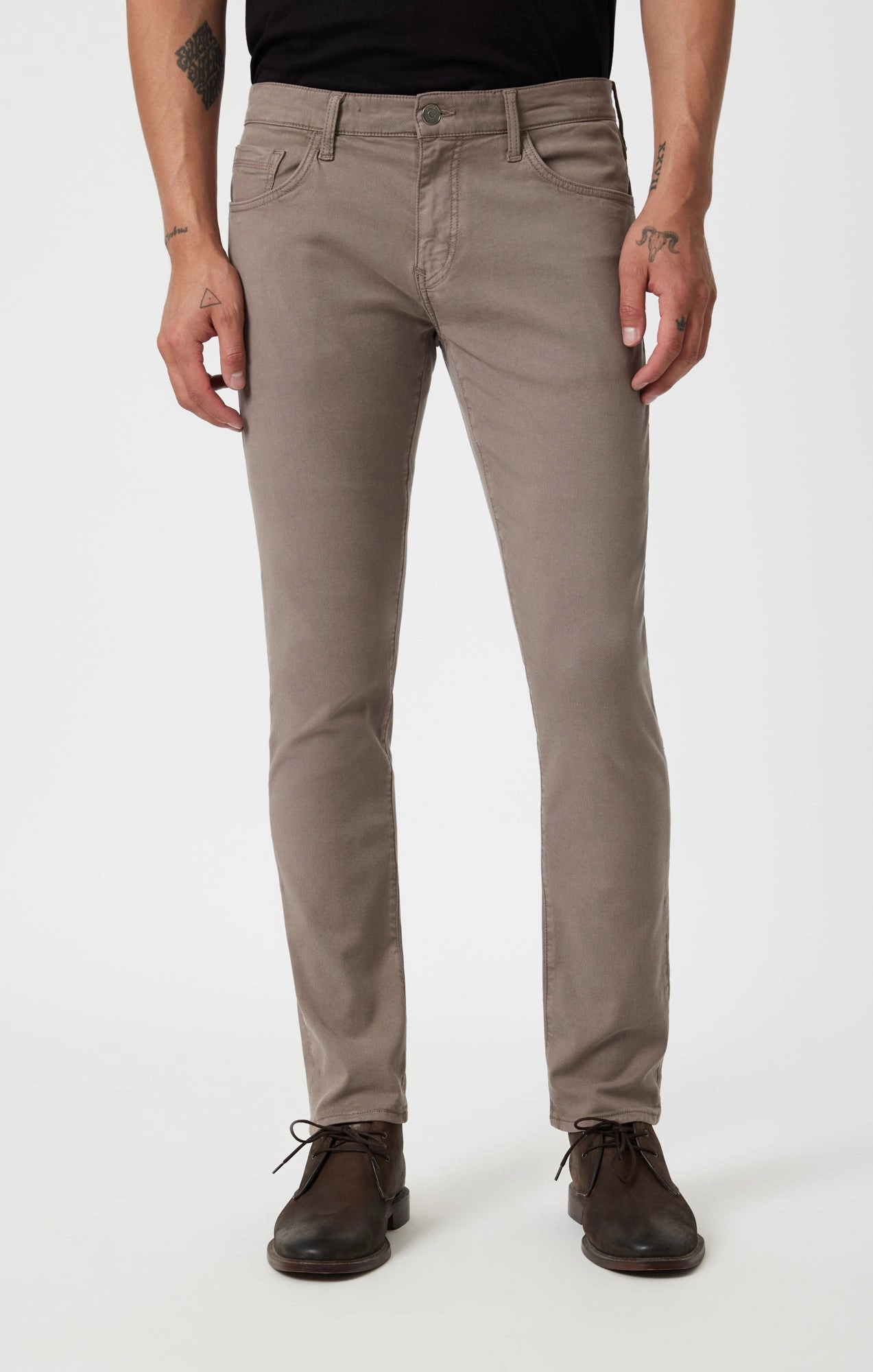 StainResistantCoating Stretch Flex JAKE SLIM LEG IN ROCK LUXE TWILL
