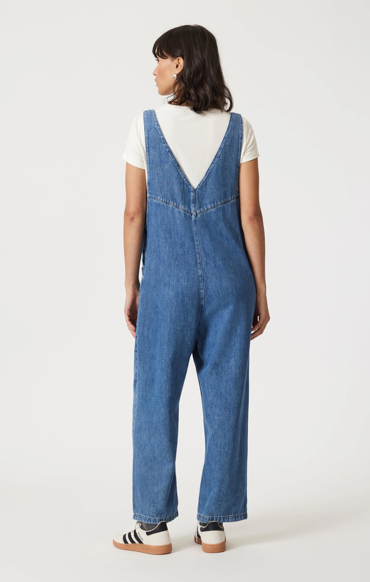 Fit and Comfort All-Purpose Use MYRA ROMPER IN MID BLUE WELL BLUE