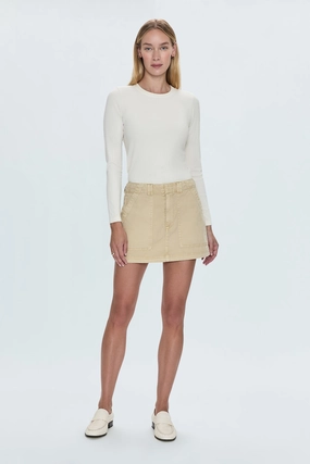 Glamorous Appeal Kayla Mid Rise Utility Skirt - Canoe