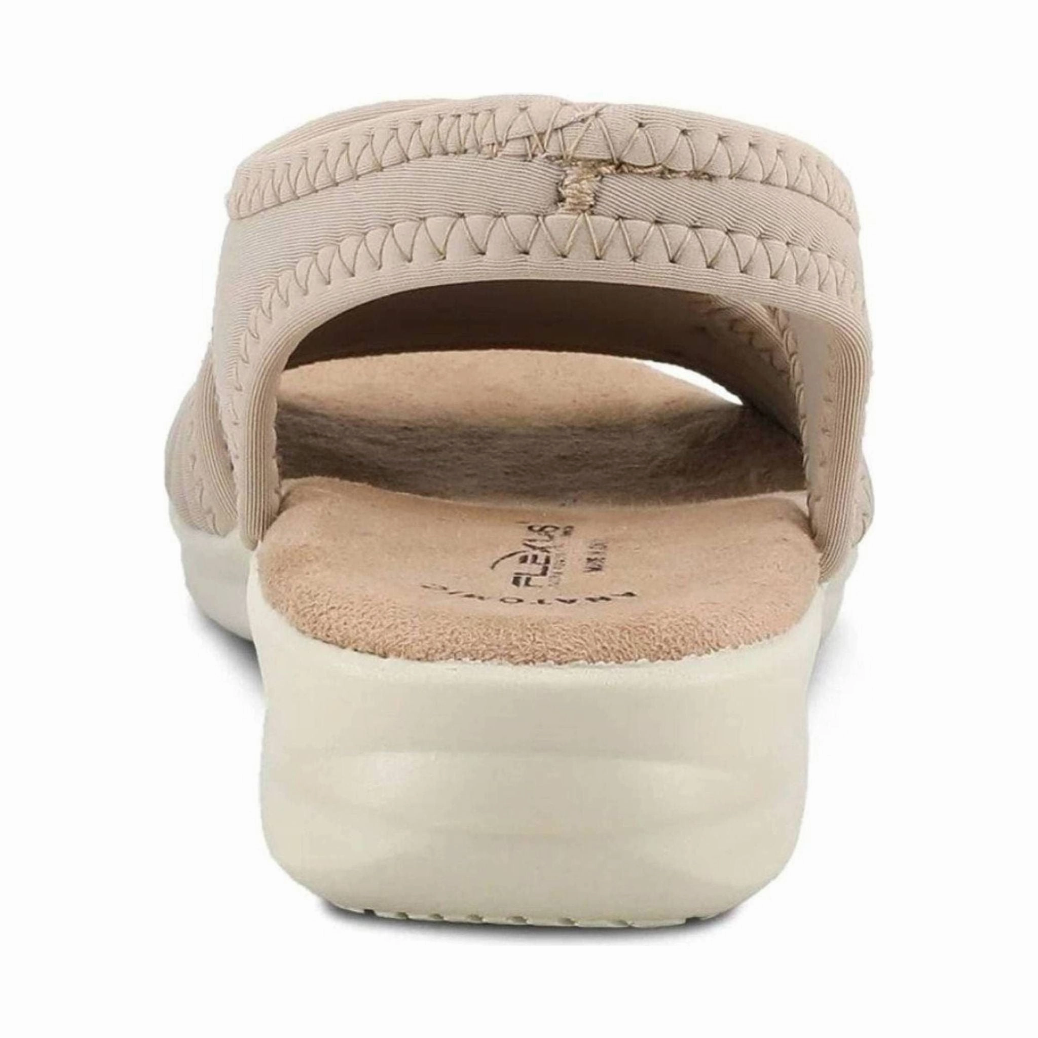 Flexus Women's Nyaman Sandal - Beige Simple Wear