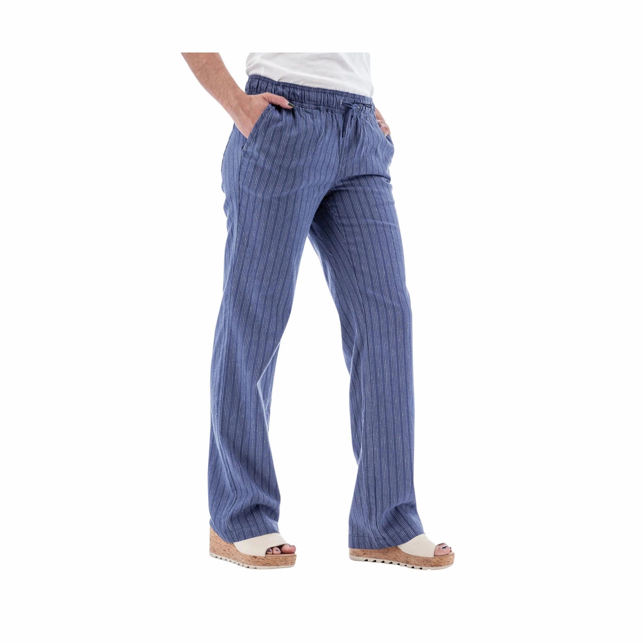 Aventura Women's Breeze Pant - Costal Fjord Ventilated Panels Ultimate Comfort