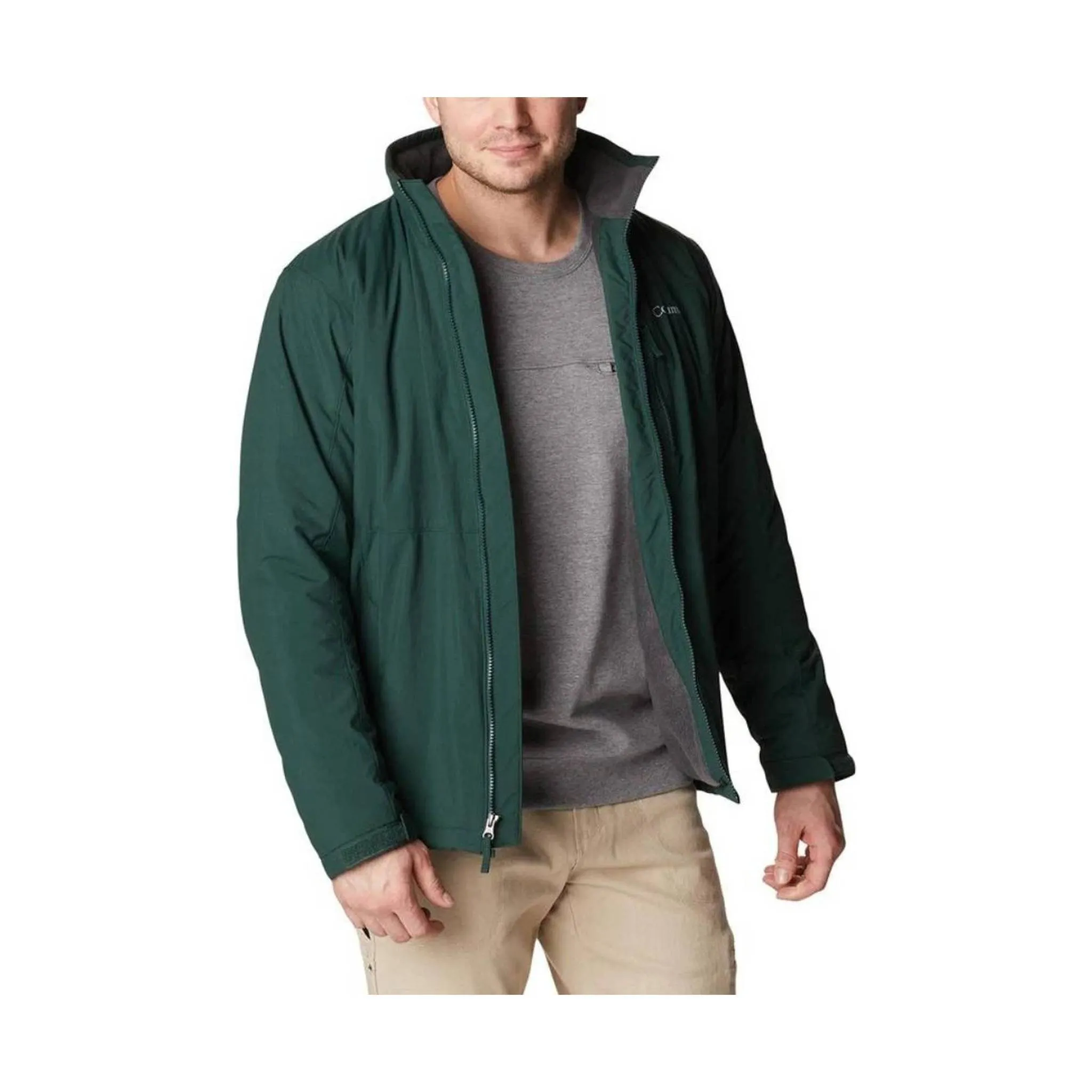 Columbia Men's Northern Utilizer Jacket - Spruce Taped Seam Construction