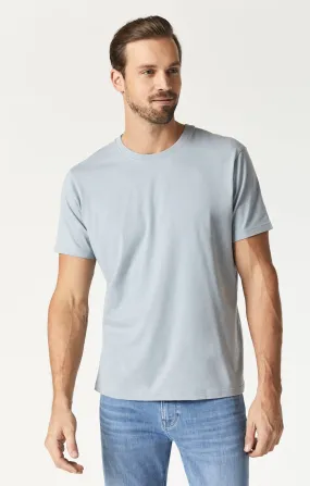 Fresh and Cool Roomy Design T-SHIRT IN ALUMINUM NATURAL DYE