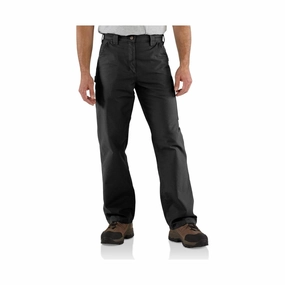 Breathable Wear Fit Carhartt Men's Utility Work Canvas Loose Fit Pant - Black
