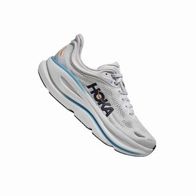 Odor Control Insoles HOKA Men's Bondi 9 Running Shoes - Stardust/Cosmic Grey