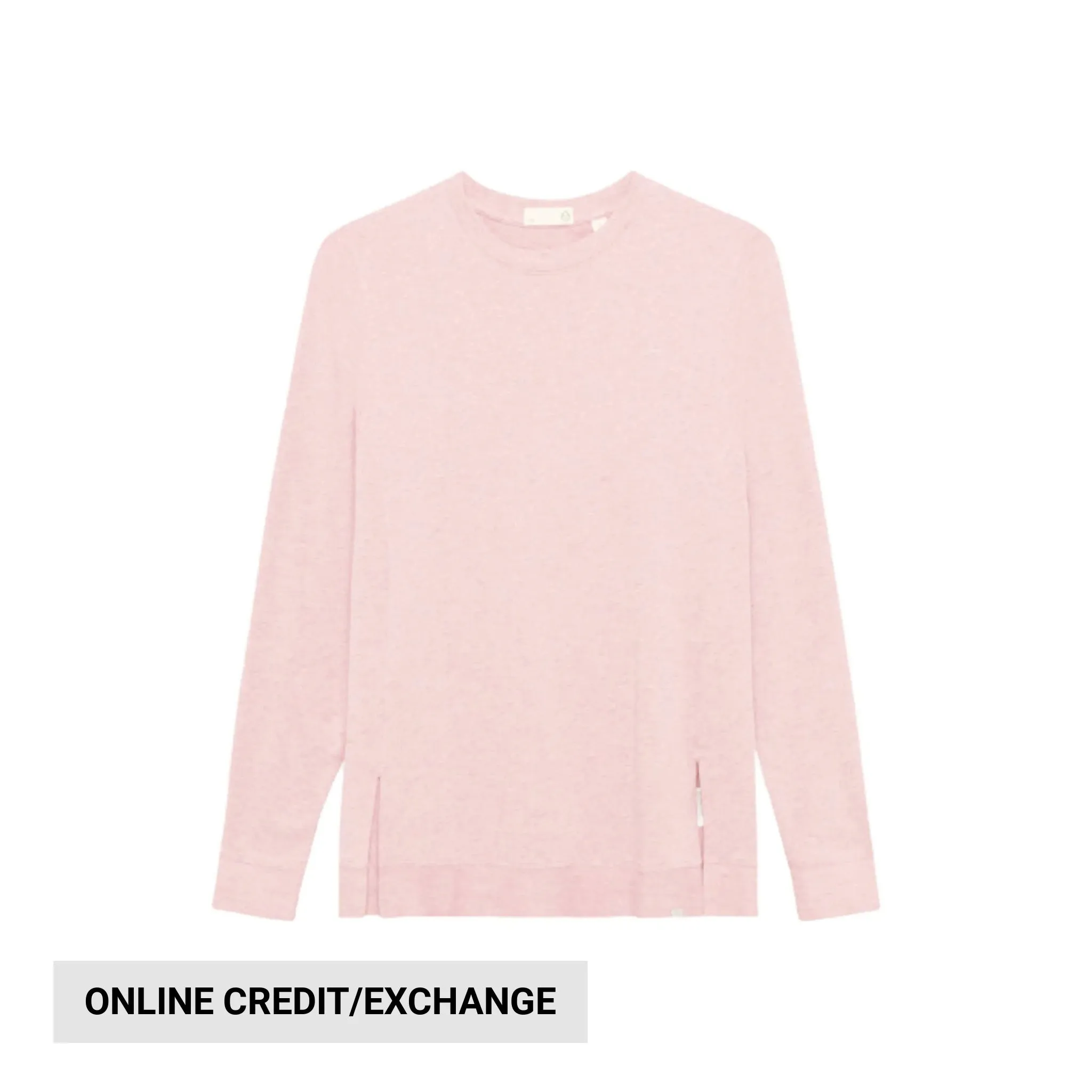 product solo confidence Team Pride Tasc Women's Riverwalk French Terry Sweatshirt - Blush Heather