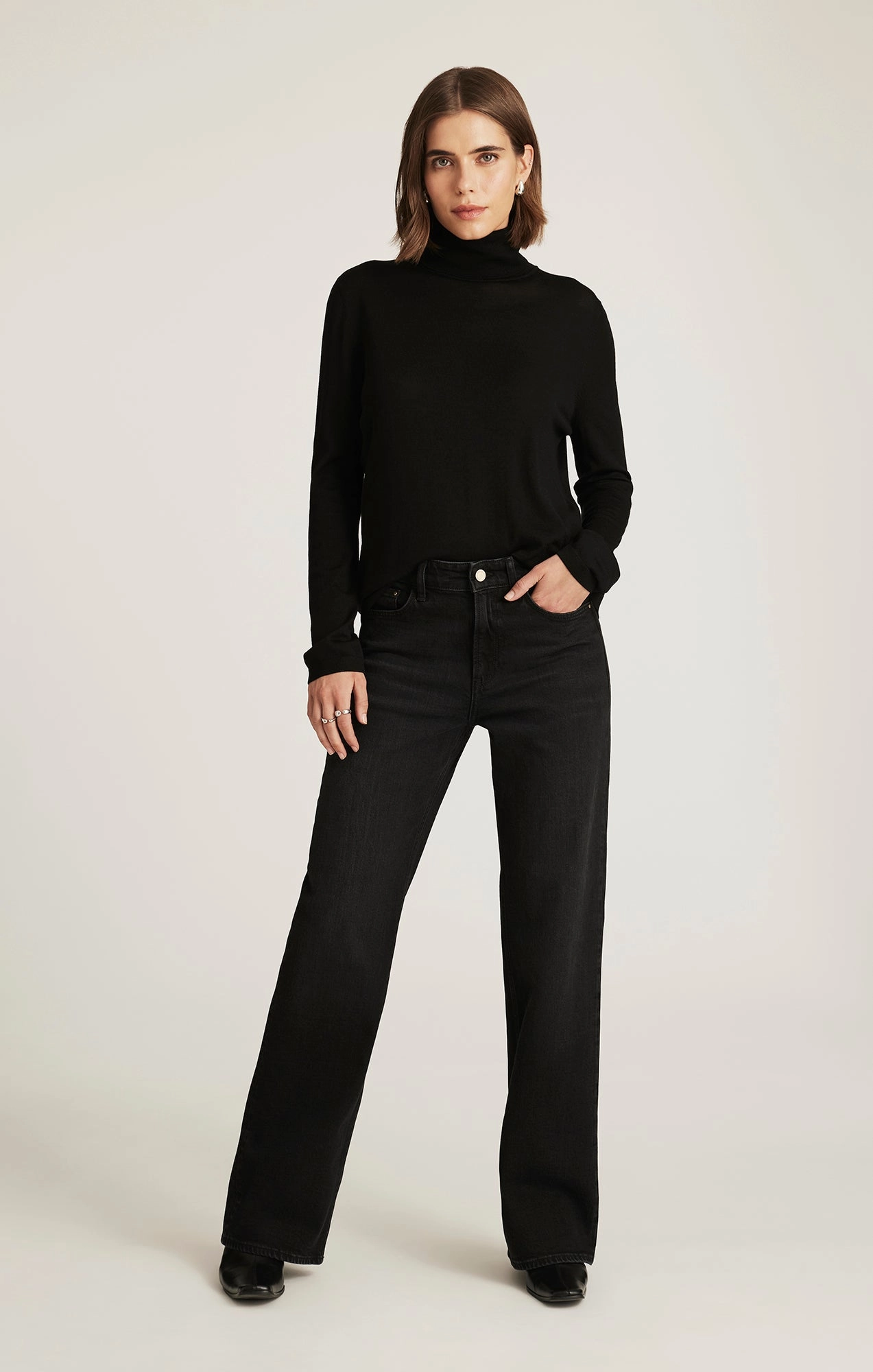 TAYLOR STRAIGHT LEG IN DARK SMOKE GOLD PREMIUM Perfect Fit Design Relaxed Fit