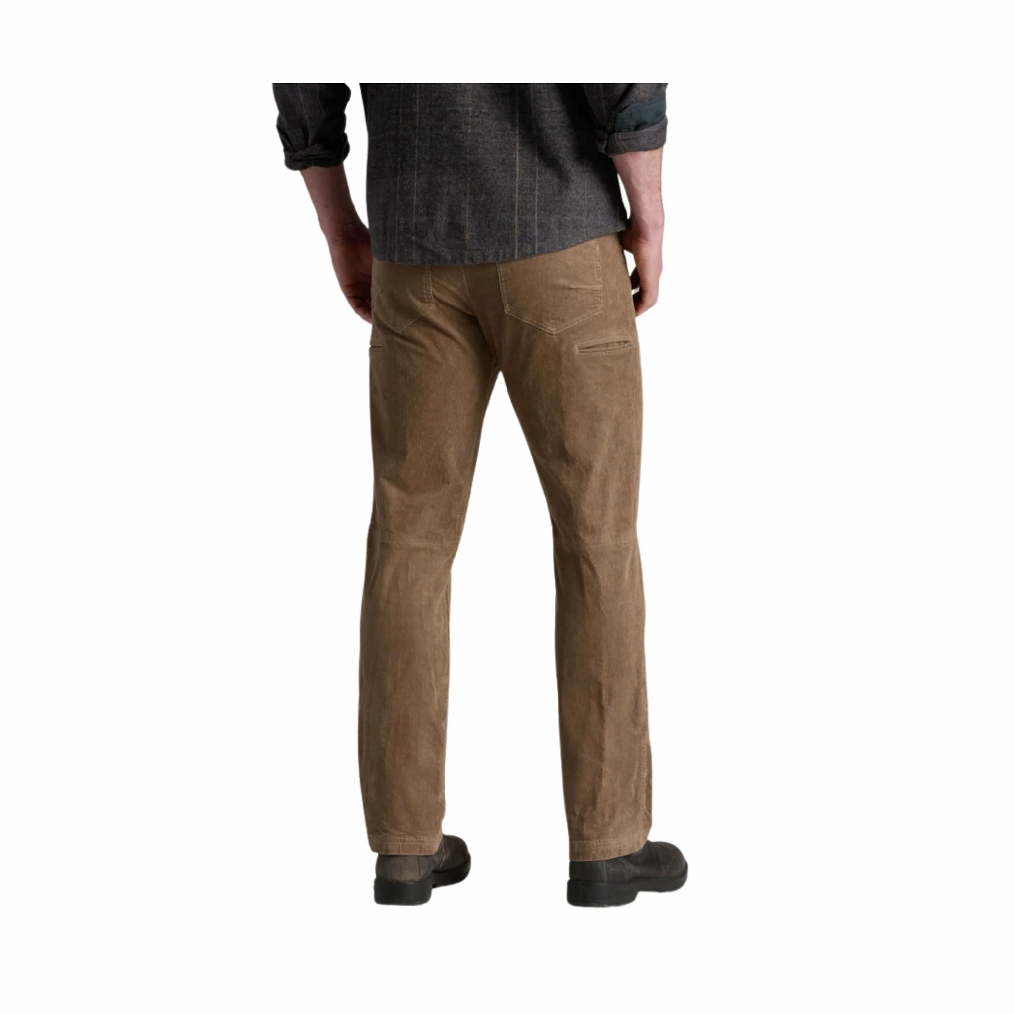 Kuhl Men's Skeleton Korduroy Pant - Badlands Khaki Layered Comfort ErgonomicArticulatedDesign