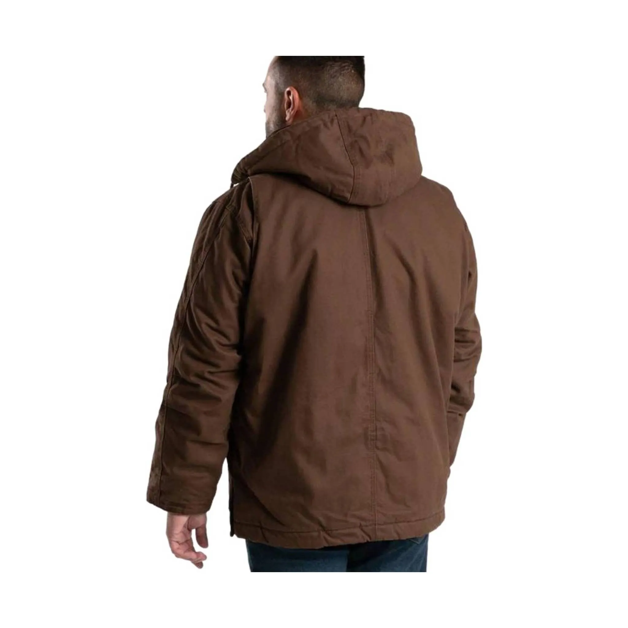 Hidden Pocket System Berne Men's Heartland Chore Coat - Bark