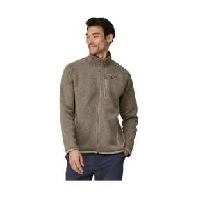 Weatherproof Zipper Tech Practical Design Patagonia Men's Better Sweater Fleece Jacket - Seabird Grey