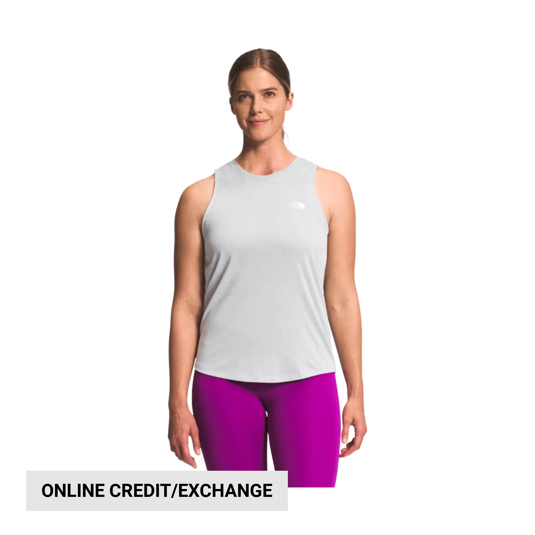 Durable Stitching Anti Static Cloth Blend The North Face Women's Elevation Tank - TNF Light Grey