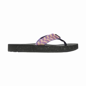 Brunch Walk Teva Women's Reflip Flip Flop - Retro Geometric Imperial Palace