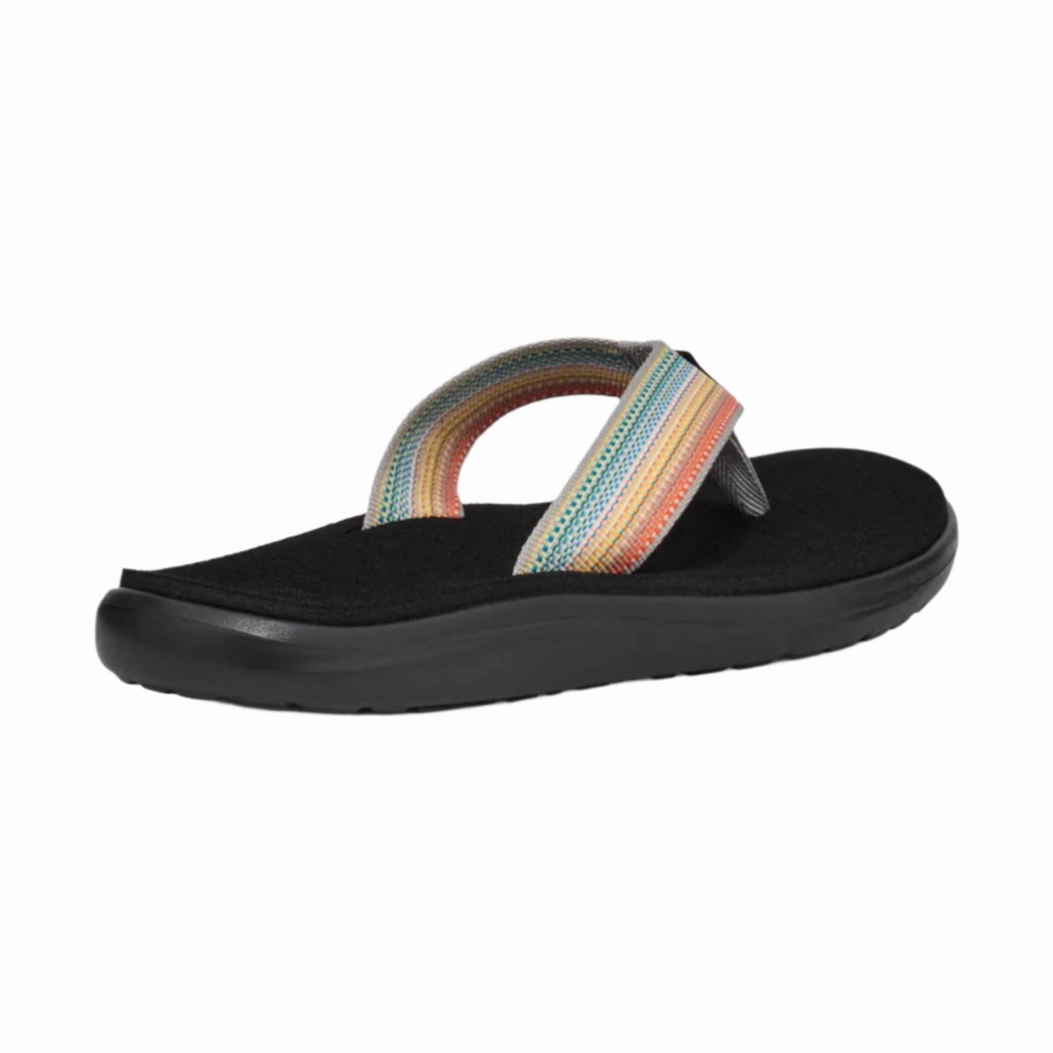 Teva Women's Voya Flip Flop - Antiguous Grey Multi Drive Day Weekend Plans