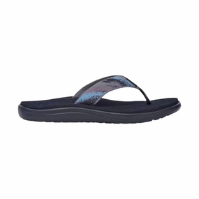 dry weather Teva Women's Voya Flip Flop - Magic Total Eclipse