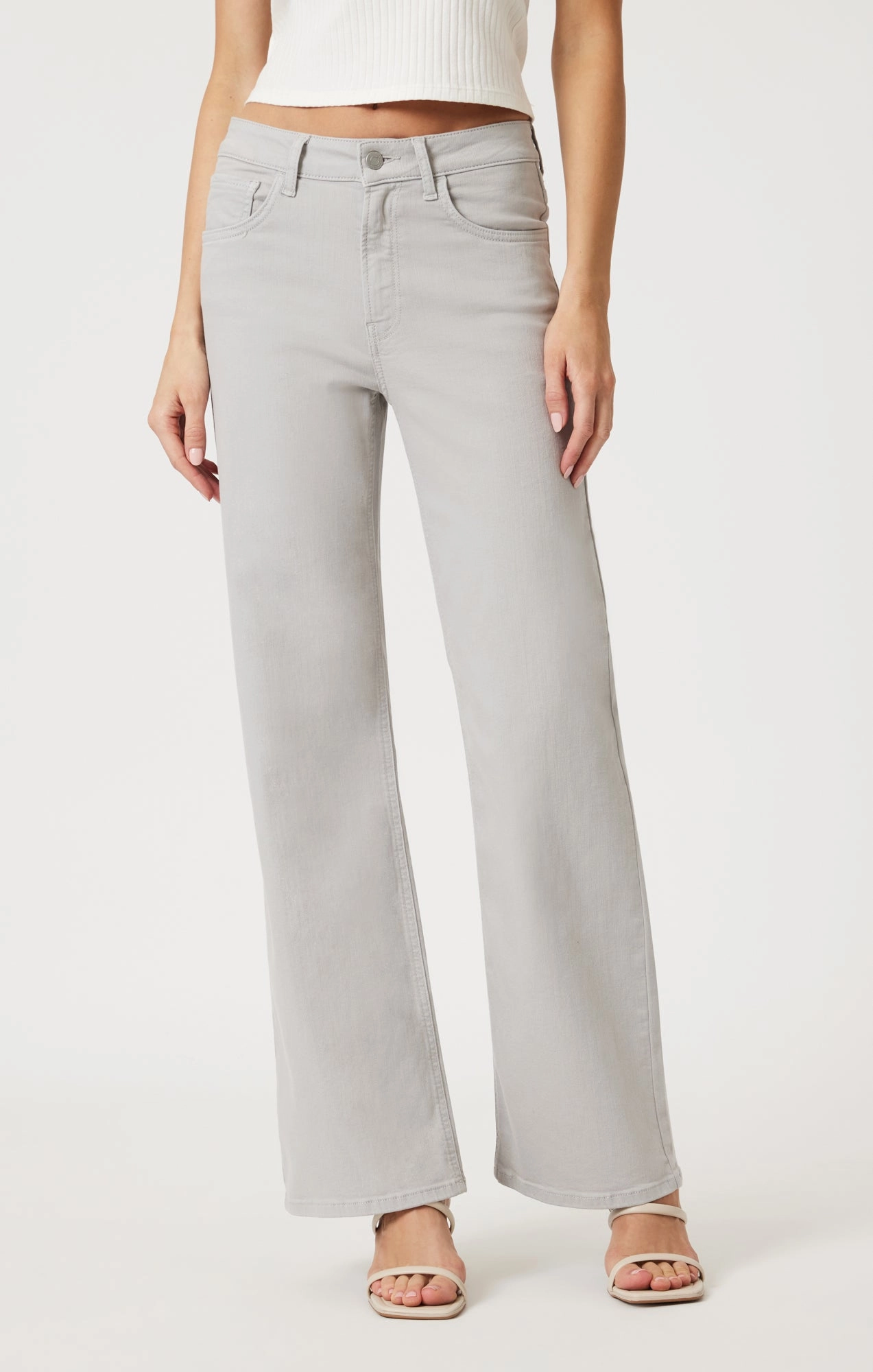 Couple Look Modern ALENA WIDE LEG IN MIRAGE GRAY FLEX BLUE