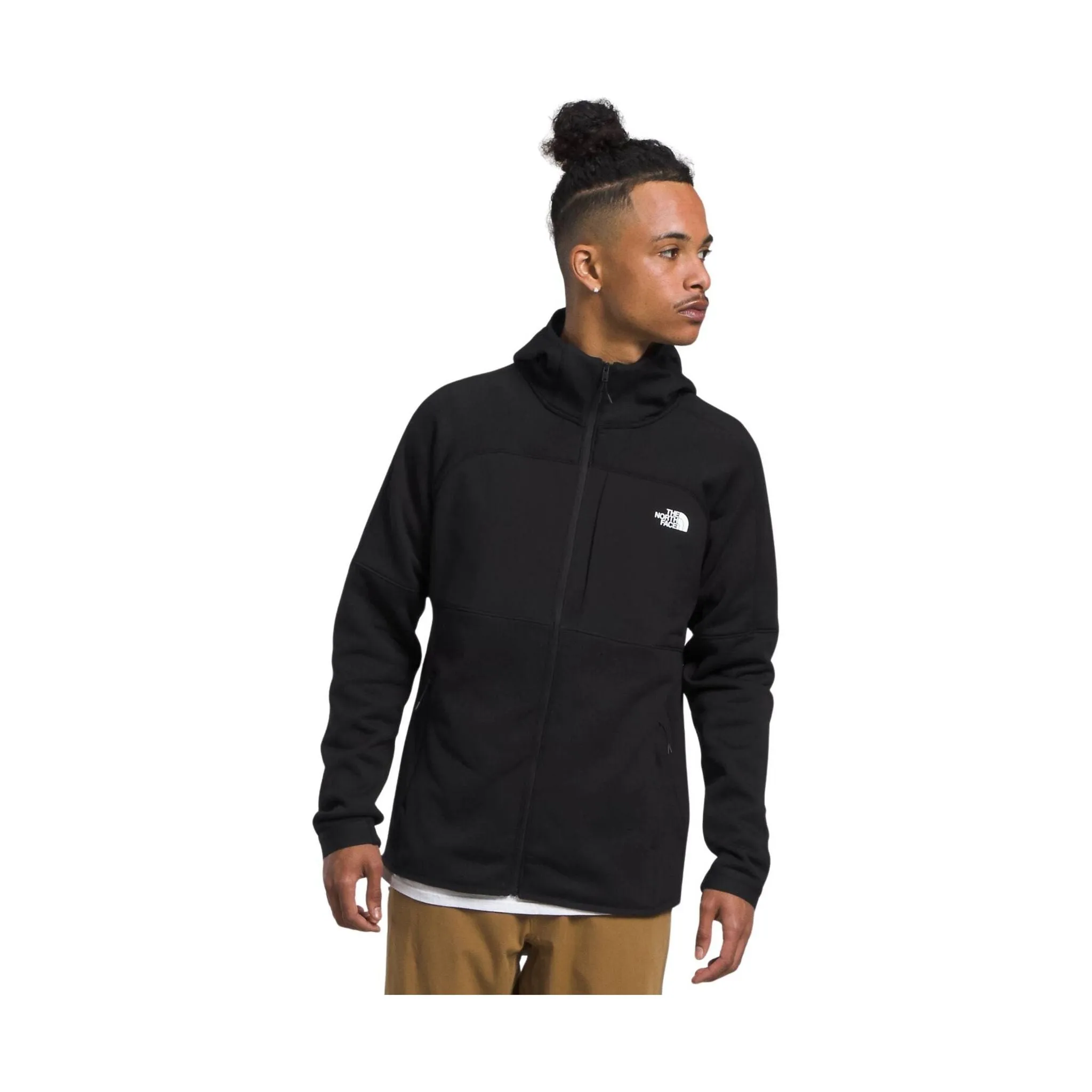 The North Face Men's Canyonlands High Altitude Hoodie - Black Relaxed Fit Structure Daily Wear Jacket