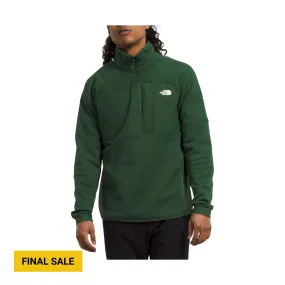 Green Material Noise Reducing Hardware The North Face Men's High Altitude Canyonlands Half Zip Jacket - Pine Needle