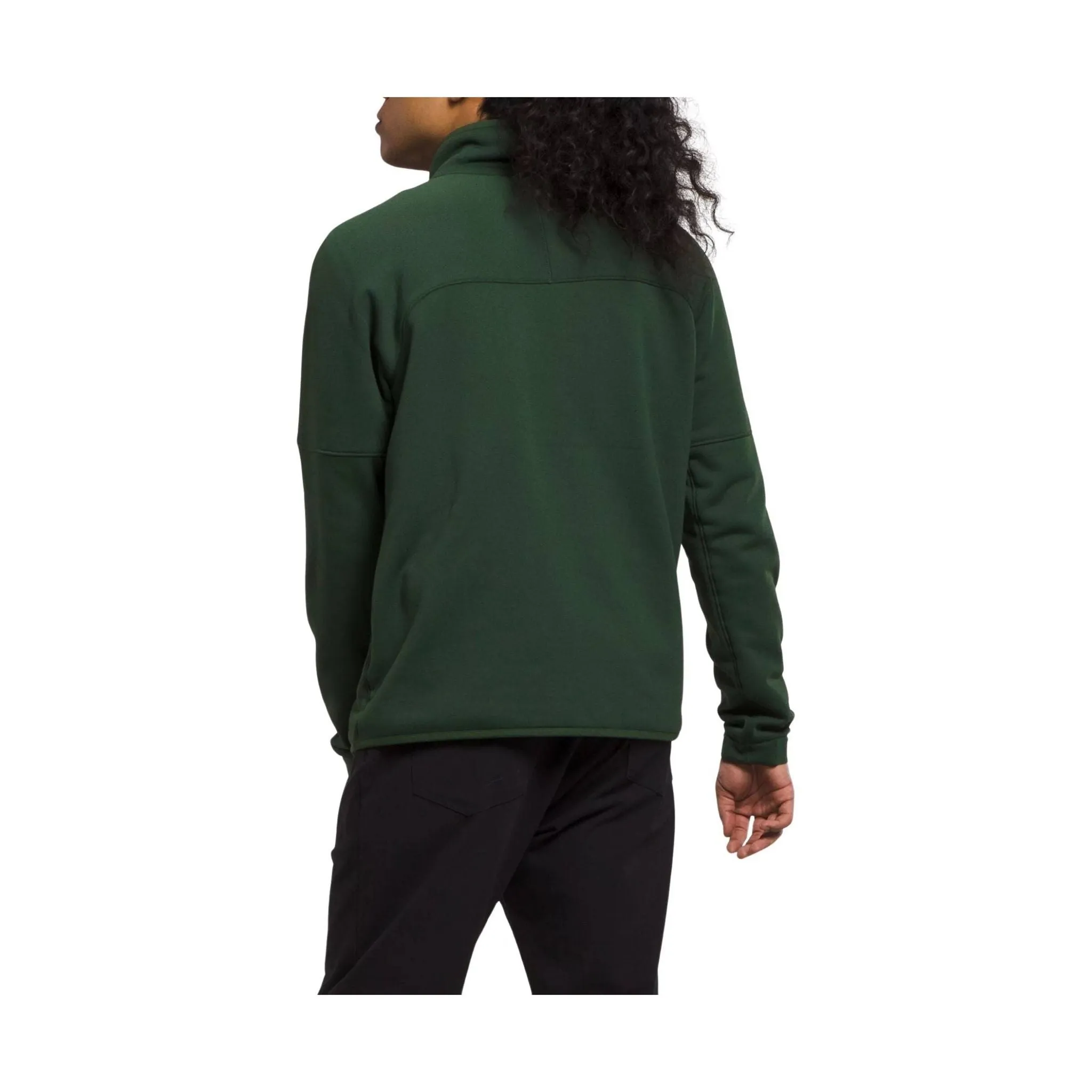 Rugged Daily Style The North Face Men's High Altitude Canyonlands Half Zip Jacket - Pine Needle