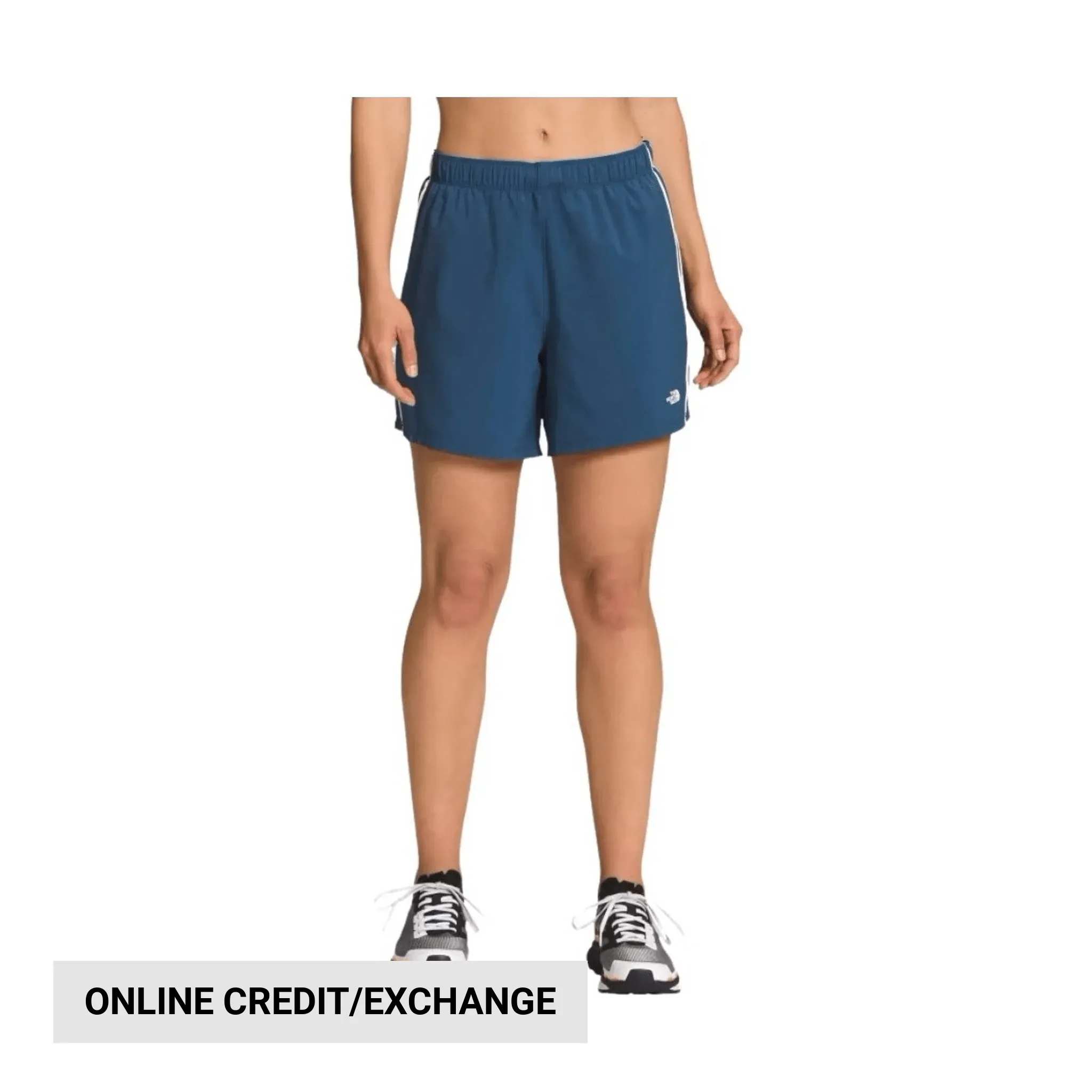 No Slip Grip The North Face Women's Elevation Short - Shady Blue