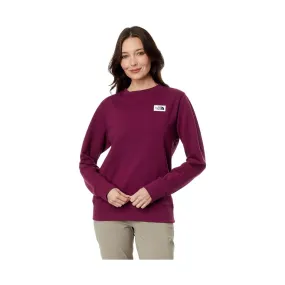 stud accents The North Face Women's Heritage Patch Crew - Boysenberry