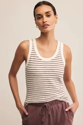 consumer preference The Perfect Striped Tank | Sandalwood Plus size options