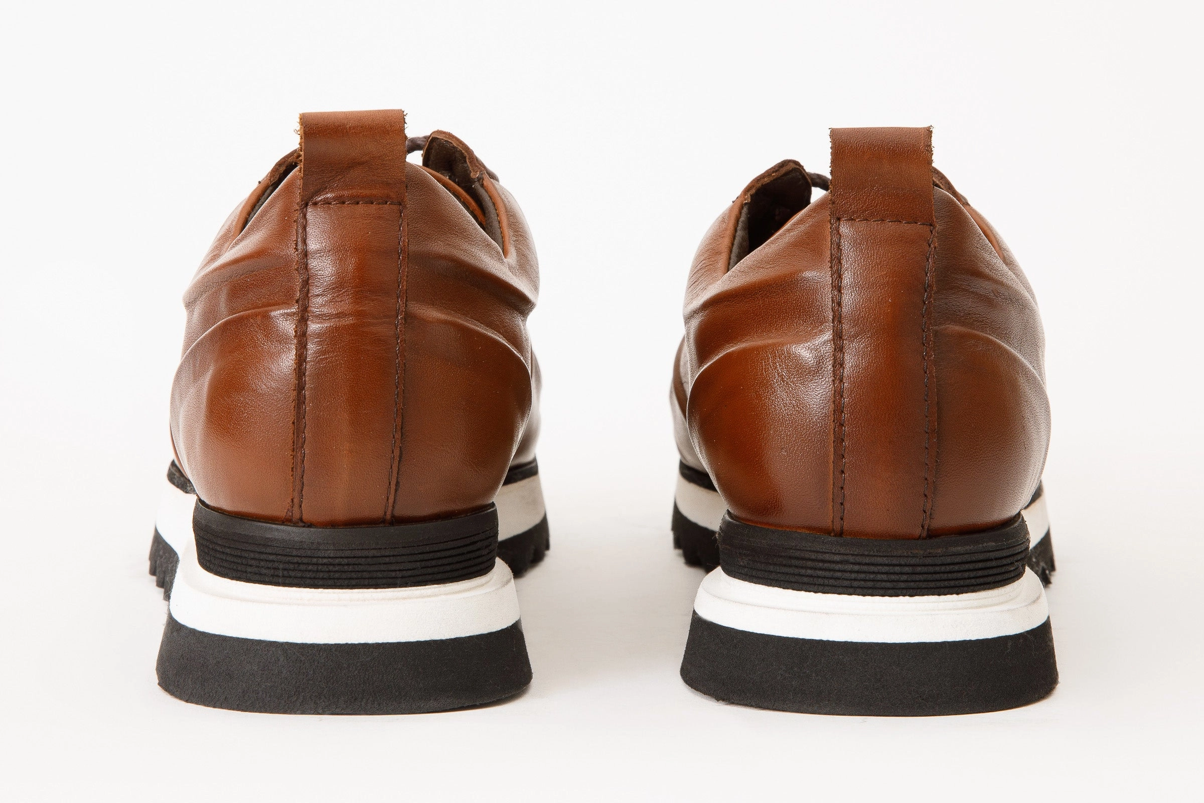 The Barnett Tan Leather Men Sneaker Final Sale! Outfit Blend Cloud cushion