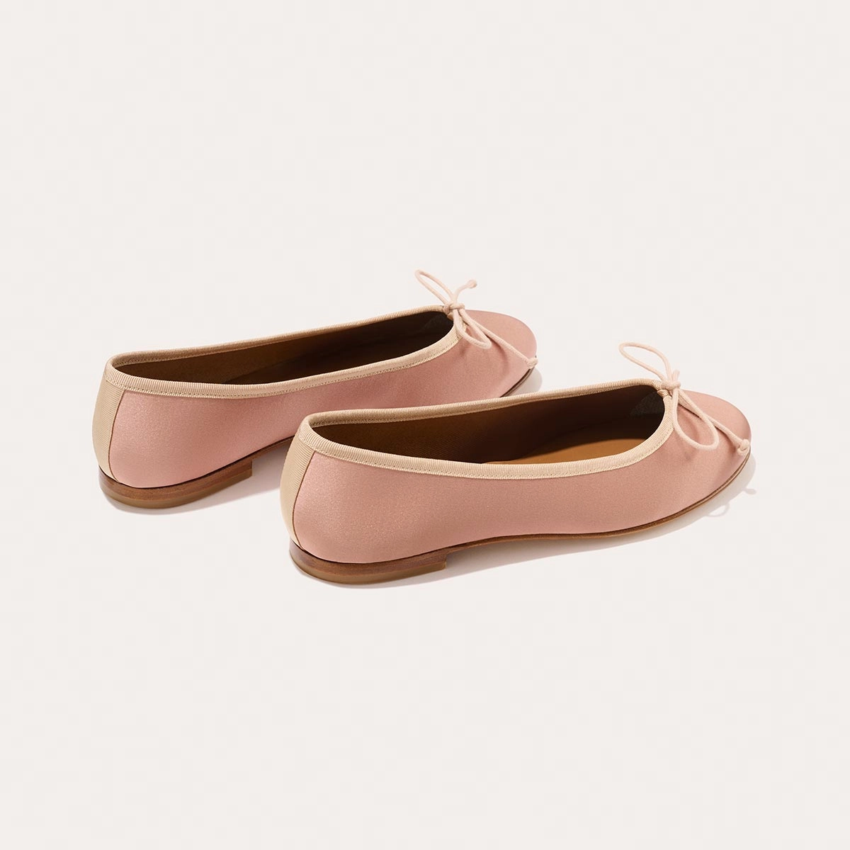 The Demi - Dusty Pink Satin Beach Glow Timeless Comfort