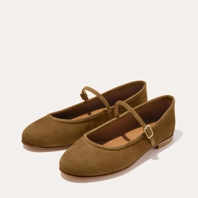 The Demi Jane - Cedar Suede Boat Mood Comfort Padding
