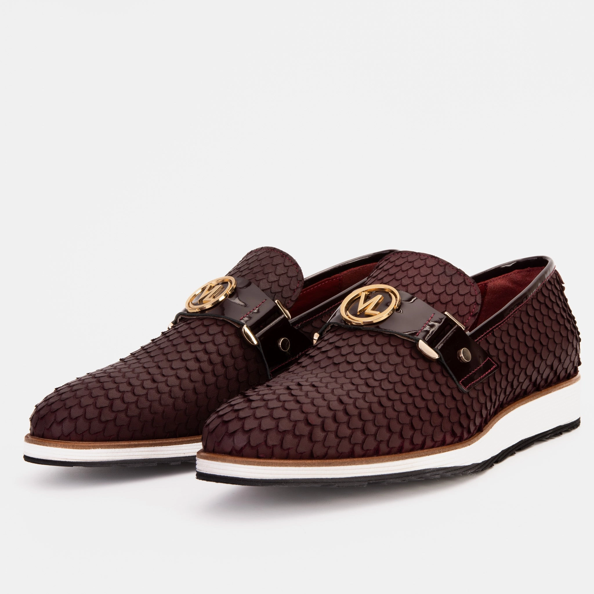 The Legacy Burgundy Leather Men Casual Loafer Shoe comfort features