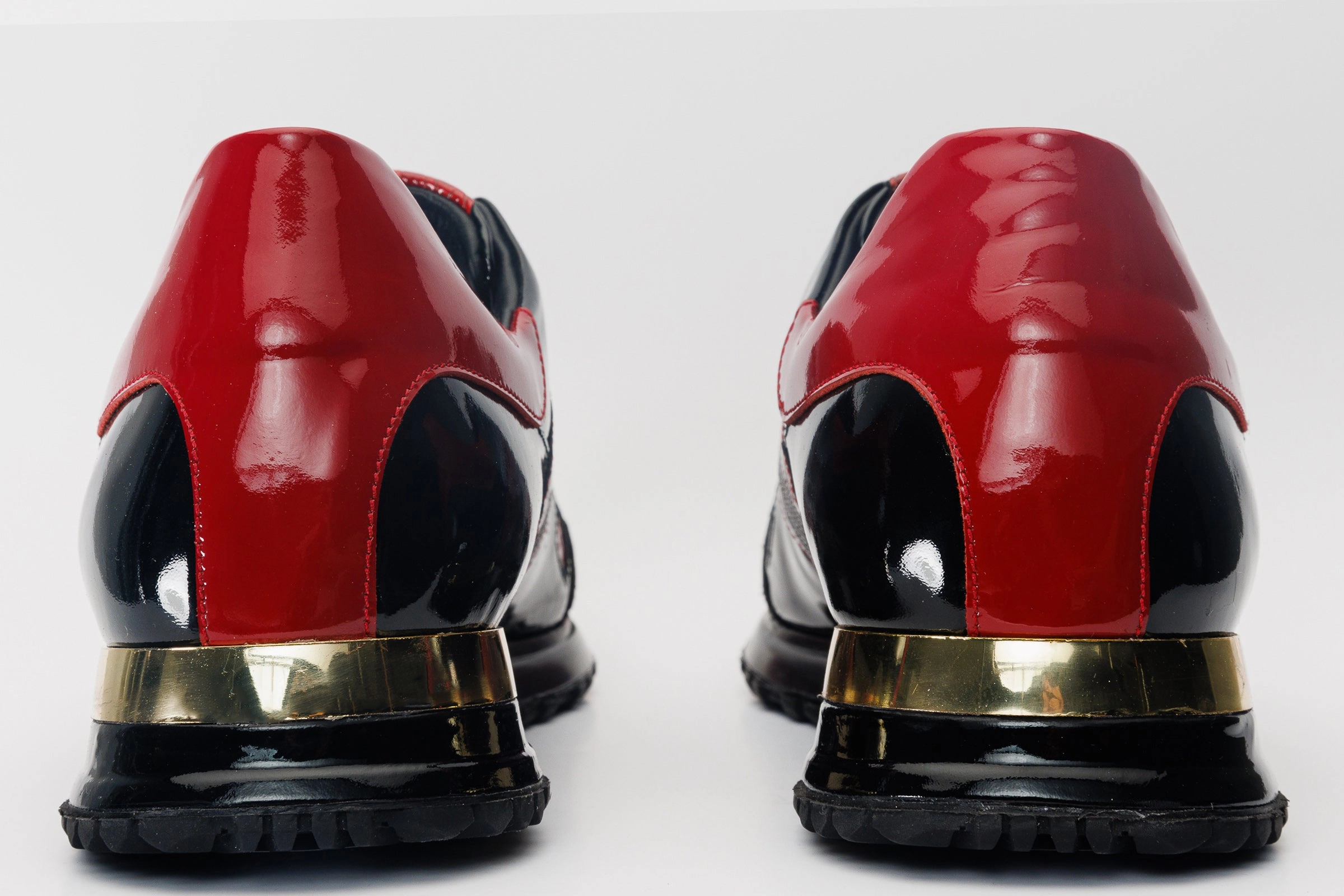 Vapor Wick Fabric The Milano Snk Red Leather Men Sneaker