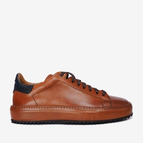 Impact Diffusion Technology The Noble Tan Leather Men Sneaker