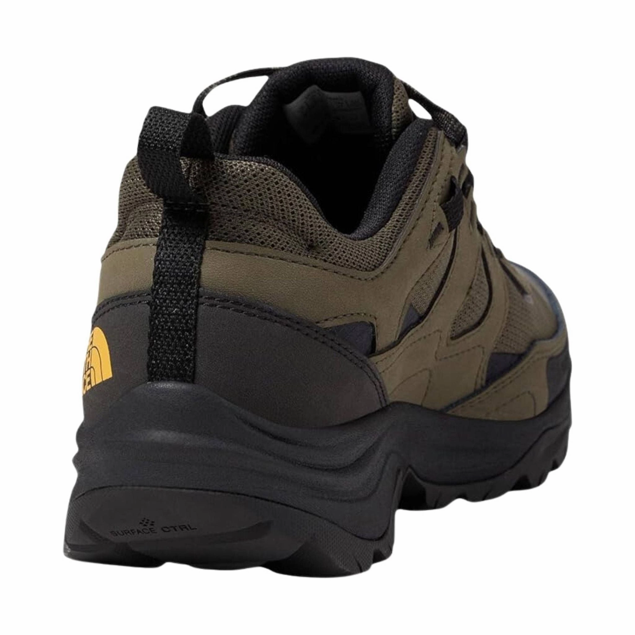 The North Face Men's Hedgehog 3 Waterproof Shoes - New Taupe Green/TNF Black Pull On Design Responsive Foam Technology