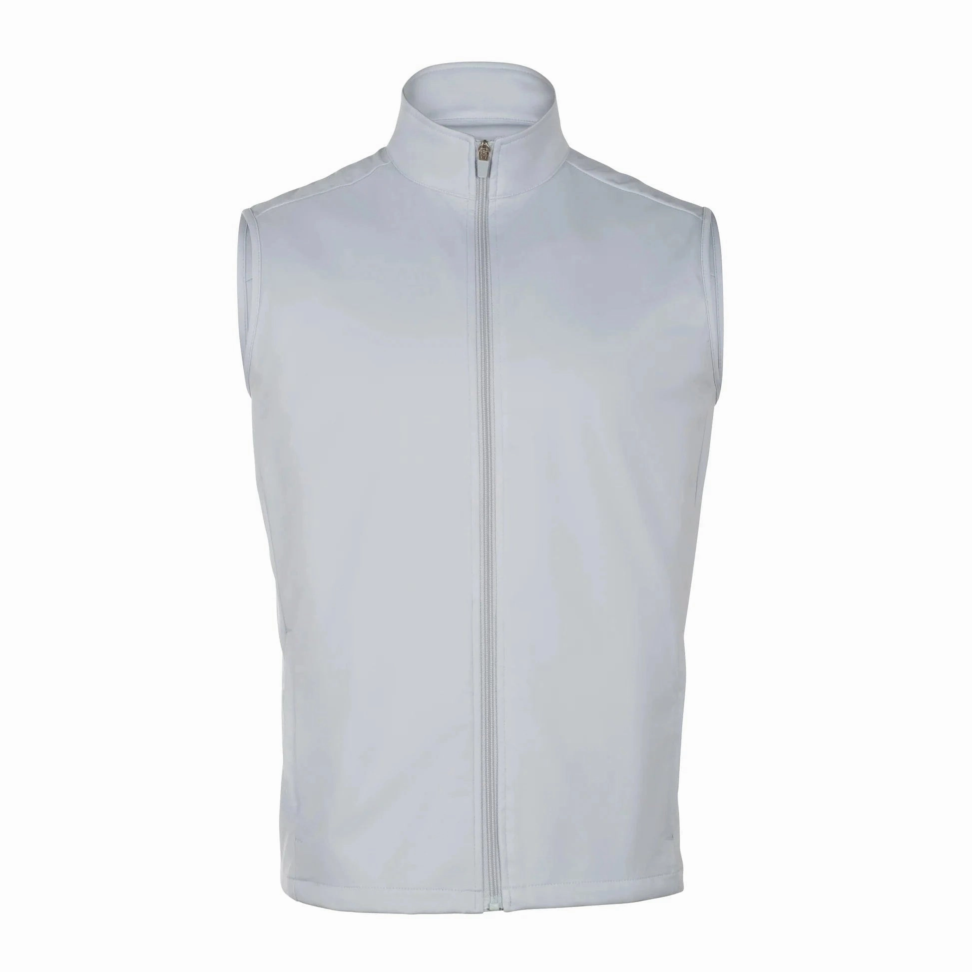 The Pitt Street Vest - Gray Wind Resistant Soft Fleece Interior