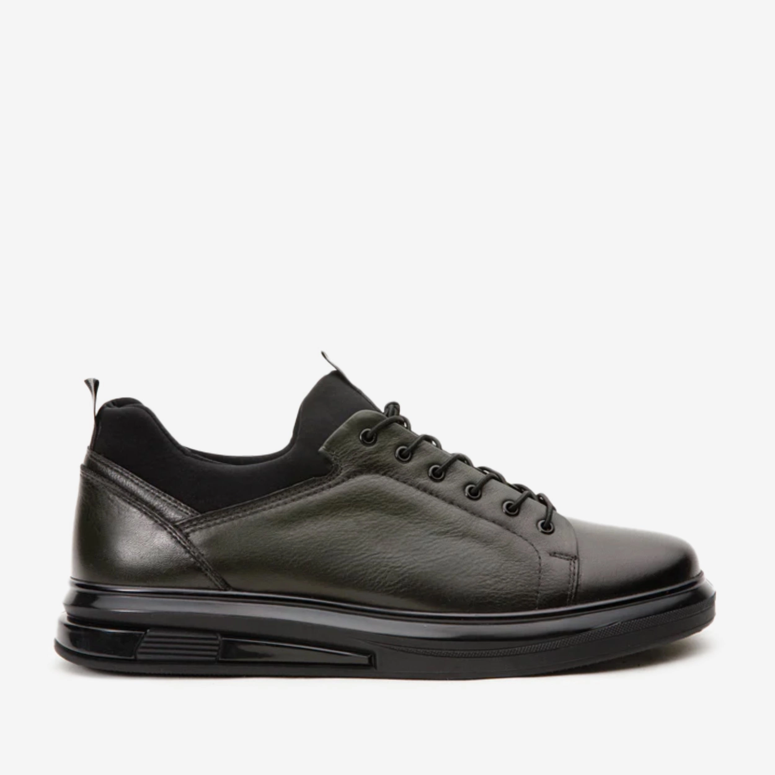 The Vilnius Green LeatherMen Sneaker Final Sale! Classic Activity