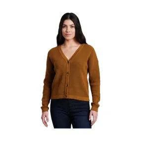 Everyday Comfort product office appropriateness Kuhl Women's Brynn Cardigan Sweater - Tuscan Sun