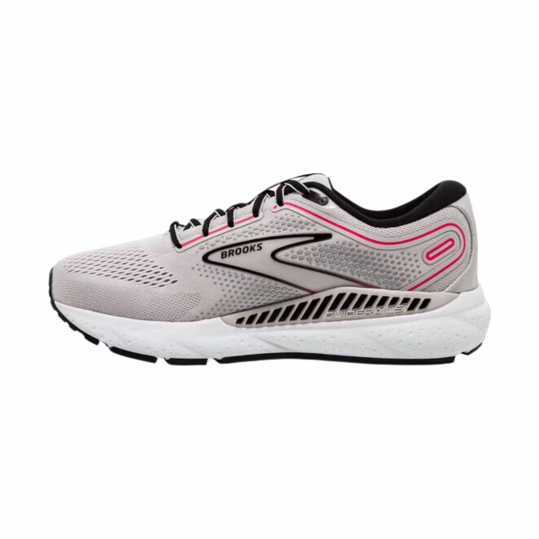 Popular Pick Energy Return Compound Brooks Women's Ariel GTS 23 Road Running Shoes - Grey/Black/Pink