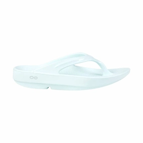 OOfos Women's OOlala Luxe Sandal - Frost City Ready