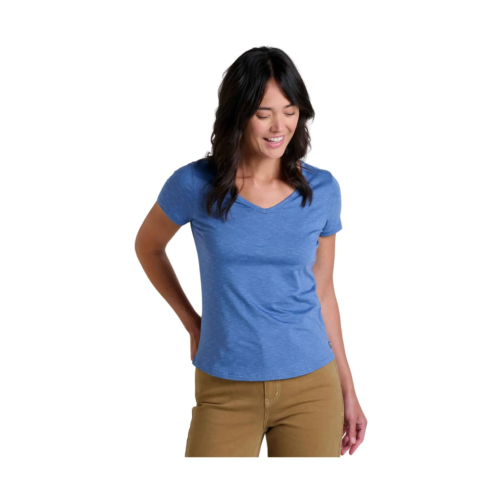 TaglessNecklineComfort Toad & Co Women's Marley II Short Sleeve Tee - Kyanite