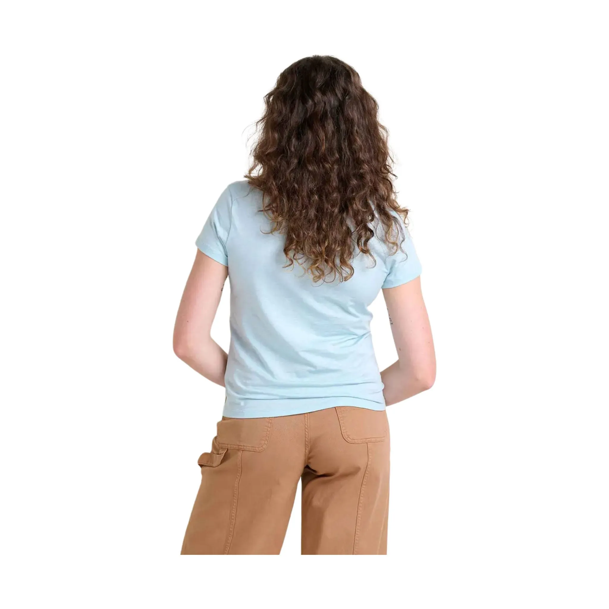 Odor Resistant Treatment Toad & Co Women's Marley II Short Sleeve Tee - Skyway