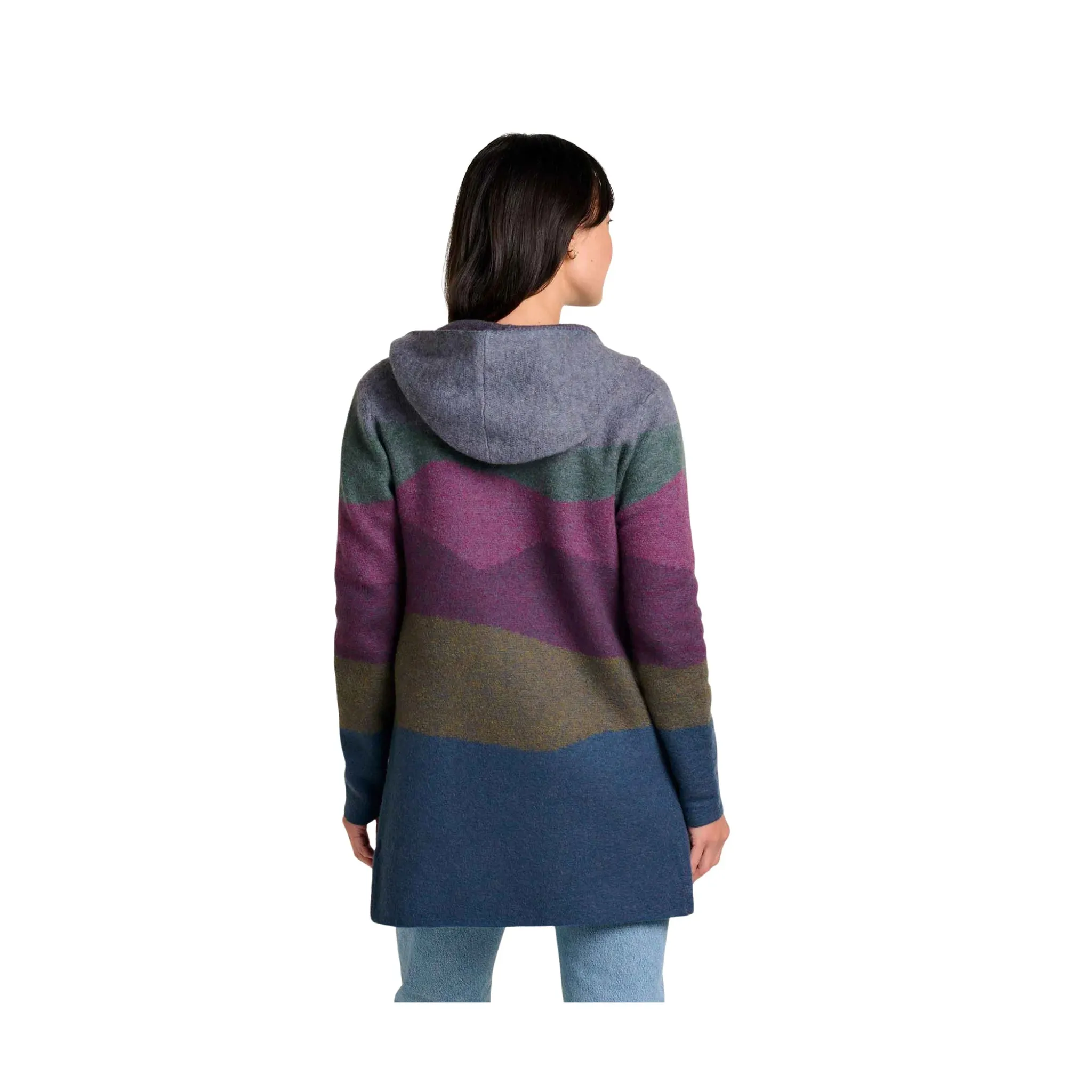 Cool Shades Toad & Co Women's Merino Heartfelt Hoodie - Midnight Landscape