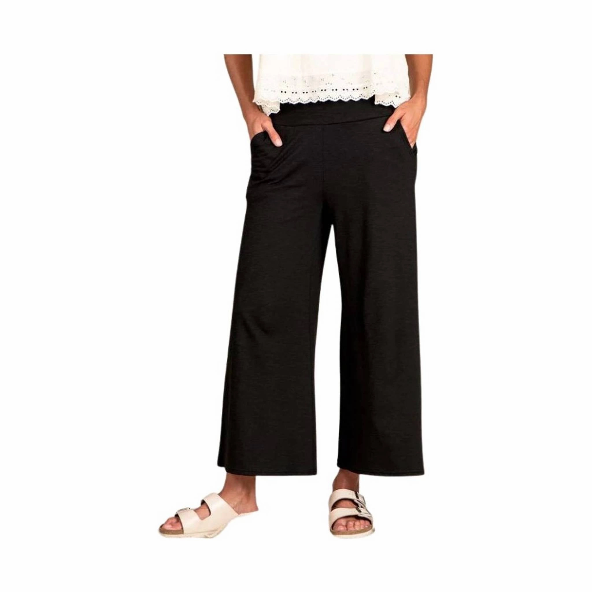 Comfy Look Toad & Co Women's Chaka Pull On Pant - Black