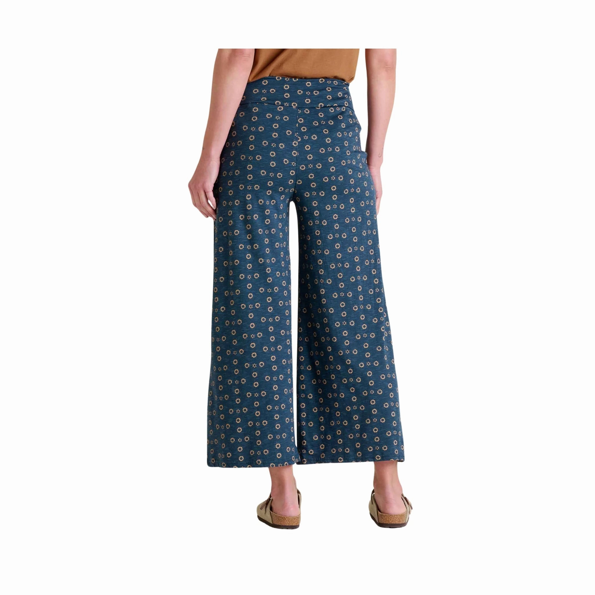 Day Comfort No Ride-Up Toad & Co Women's Chaka Pull On Pant - Midnight Star Geo